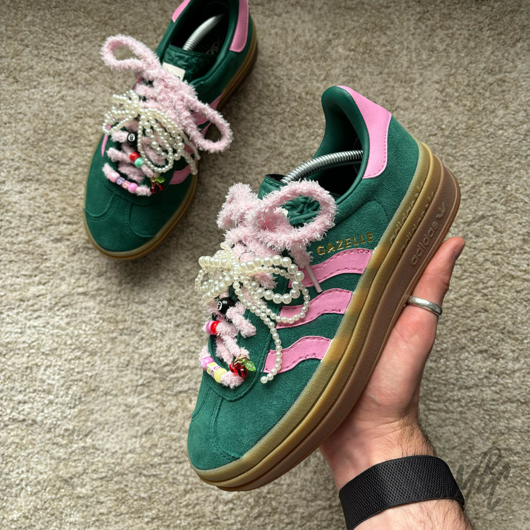 Groovy Guava Adidas Gazelle Custom