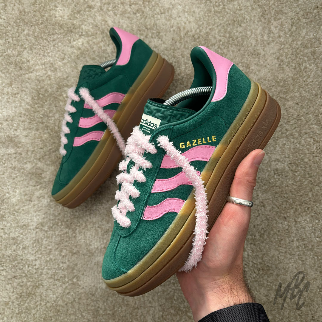 Groovy Guava - Adidas Gazelle Custom Sneakers