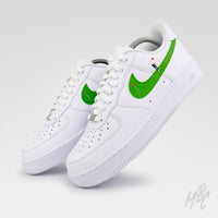 Putting Swoosh Nike Air Force 1 Custom Sneakers