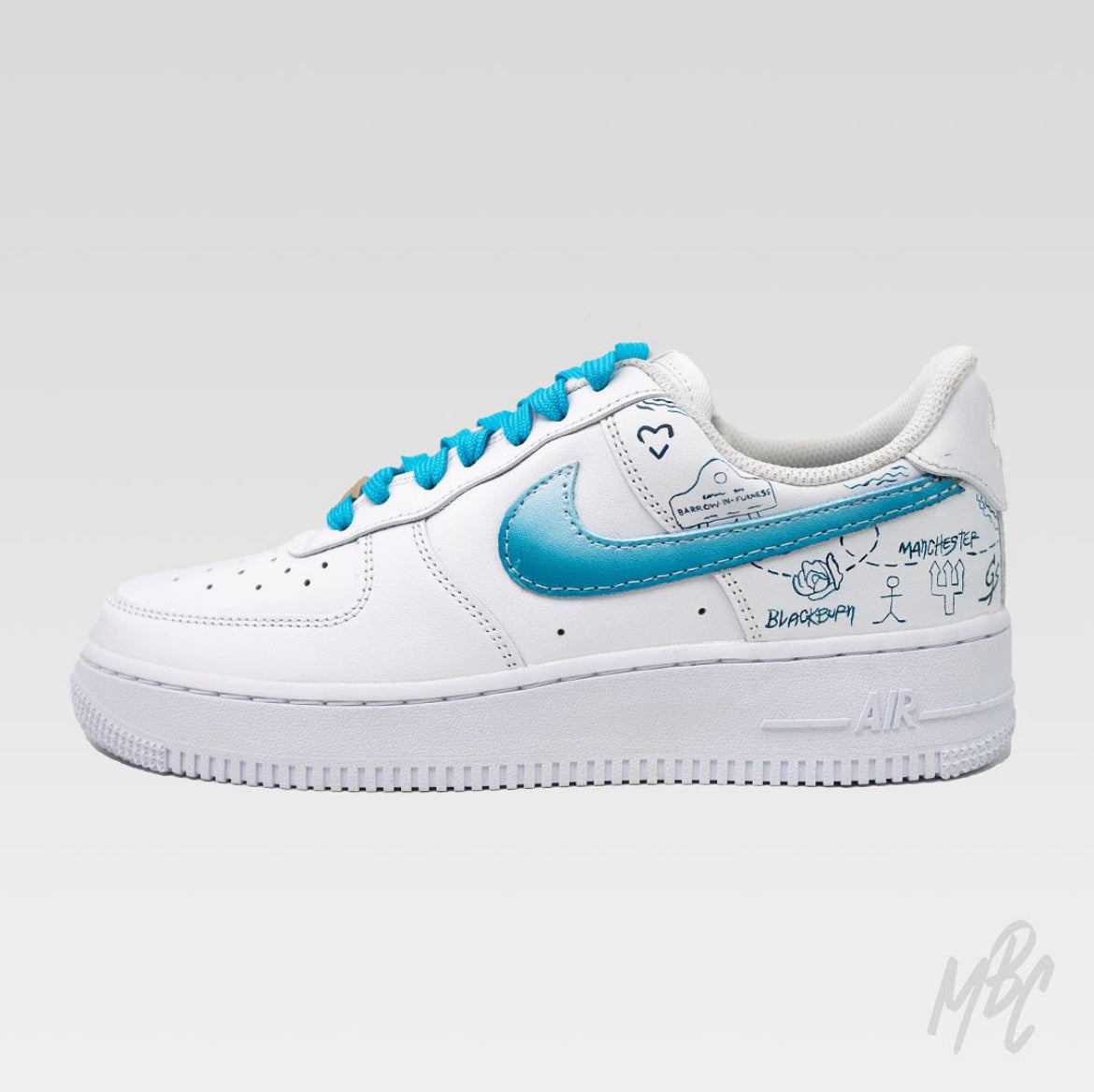 Custom Nike Air Force 1 trainer