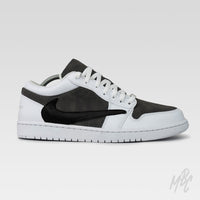 Grey Cactus Suede - Jordan 1 Low Custom