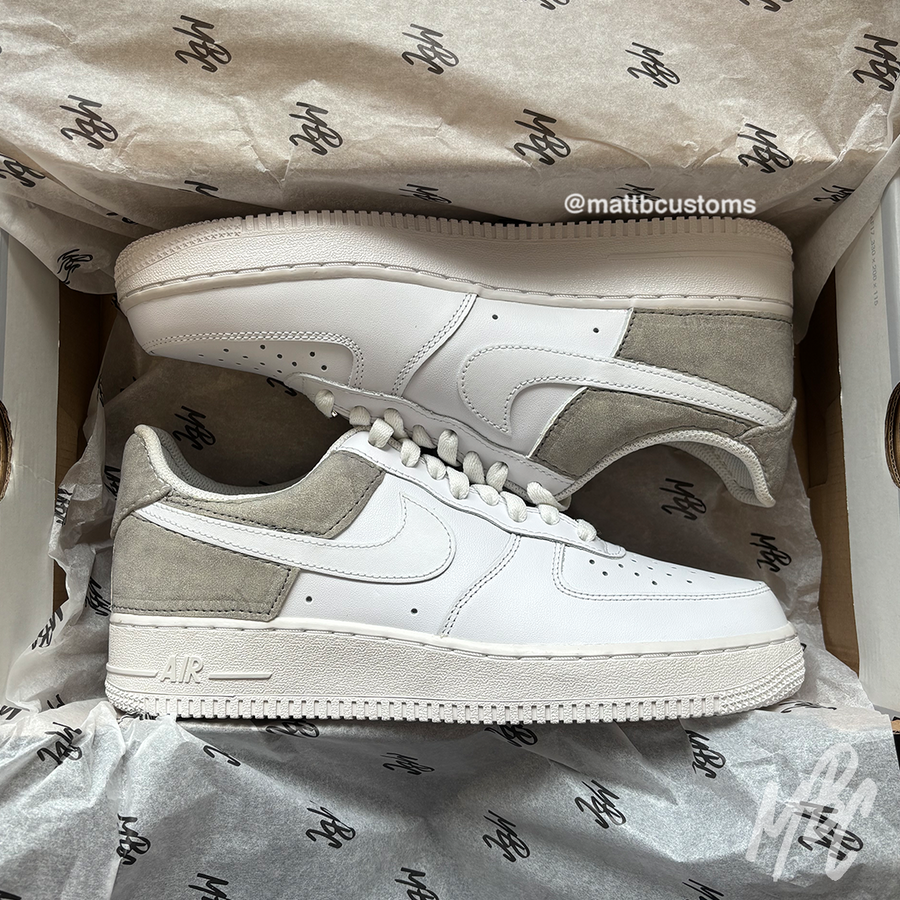 Sandy Suede Air Force UK – MattB Customs - Main Image
