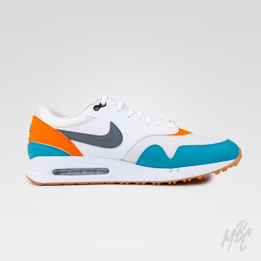 Nike Air Max 1 Golf Custom Sneakers featuring hand painted design - Miami Country Club Nike Air Max 1 Golf