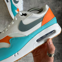 Nike Air Max 1 Golf Custom Sneakers featuring hand painted design - Miami Country Club Nike Air Max 1 Golf