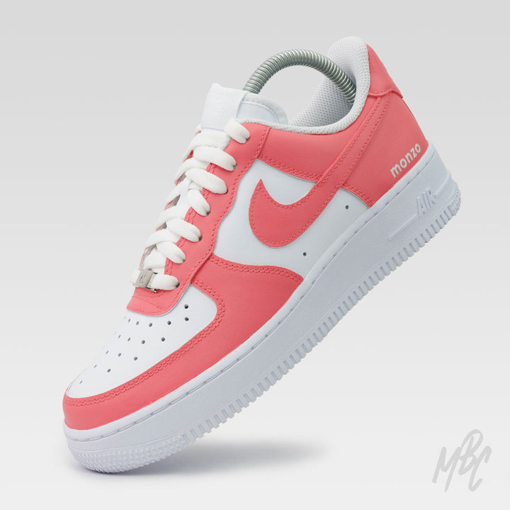 monzo colourway air force 1 custom nike trainers