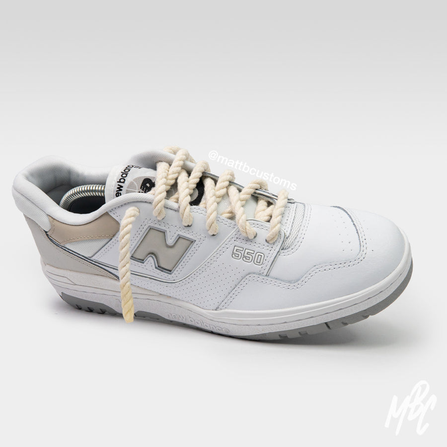Thinn Thicc Laces - New Balance 550 Custom