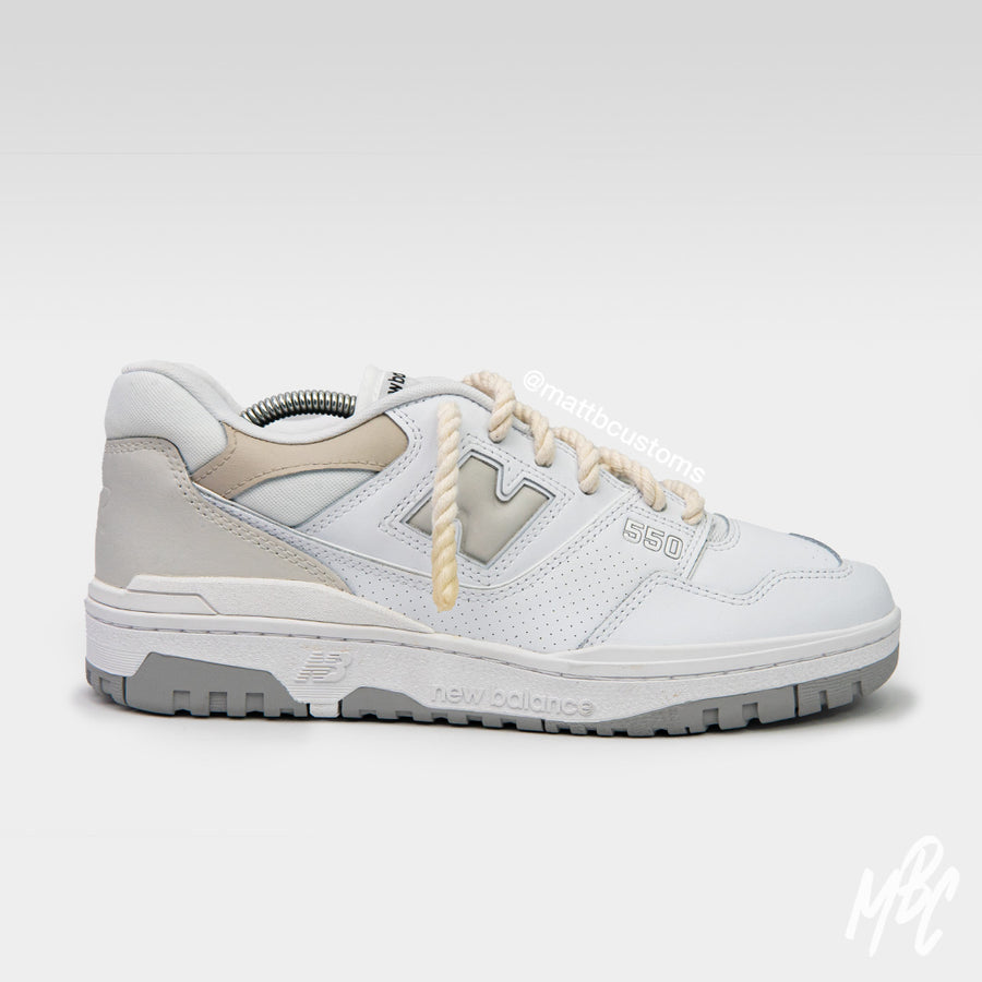 Thinn Thicc Laces - New Balance 550 Custom