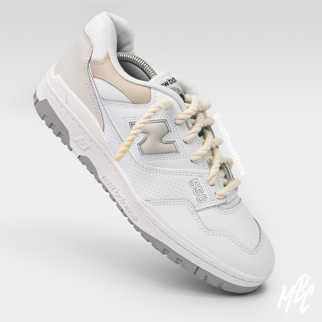 Thinn Thicc Laces - New Balance 550 Custom