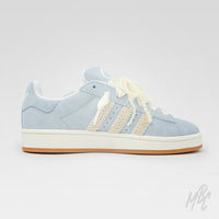 Ocean Pearl Adidas Campus Custom Sneakers