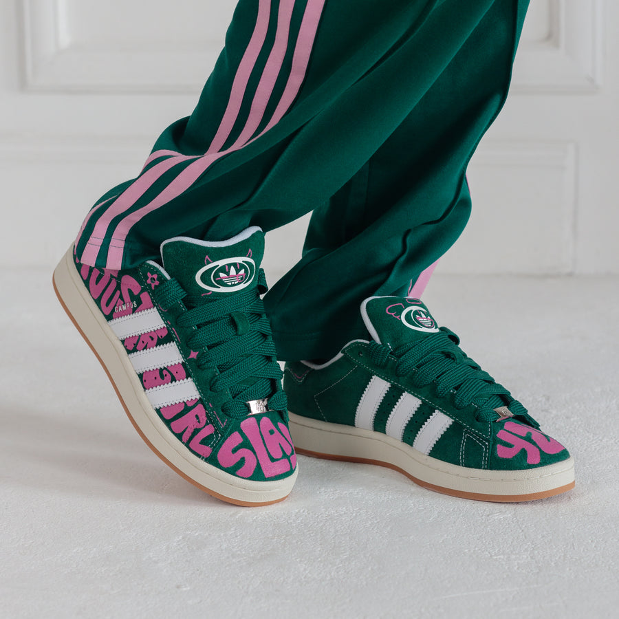 I'm Just A Girl - Adidas Campus Custom Sneakers