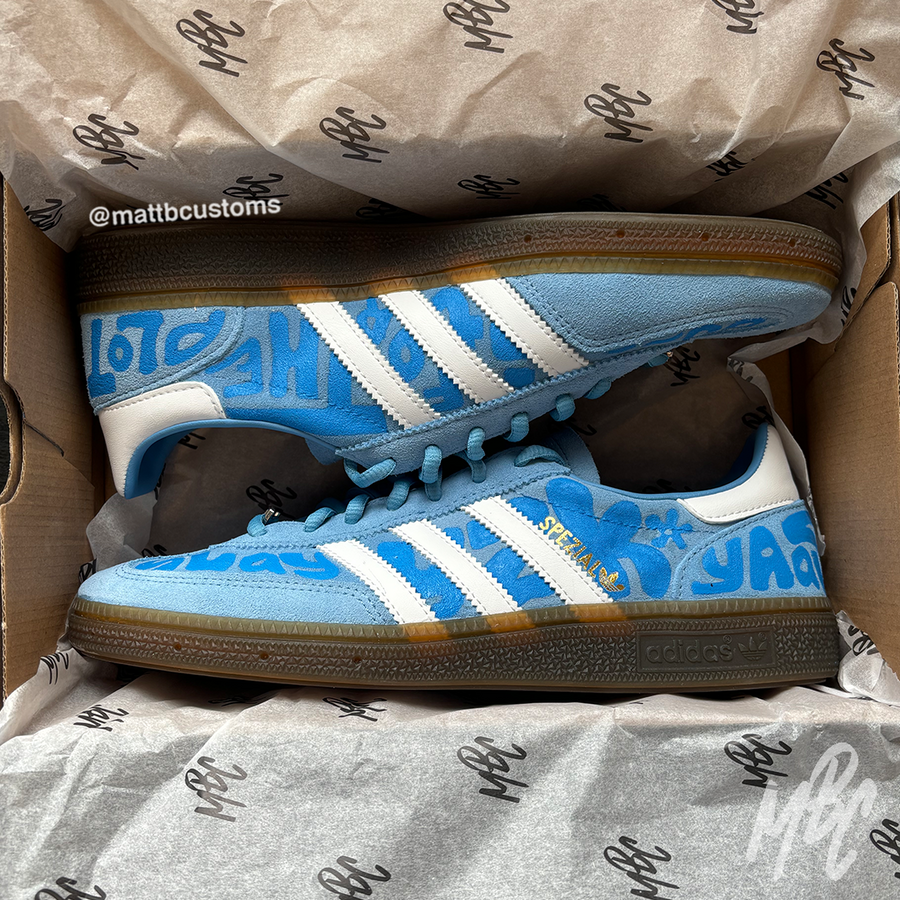 I'm Just A Girl - Adidas Spezial Custom Sneakers