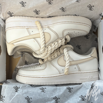 Nike Aged Thicc Laces Air Force 1 Custom Trainers