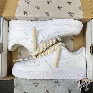 Thicc Laces - Air Force 1 | UK 10 Nike Sneakers