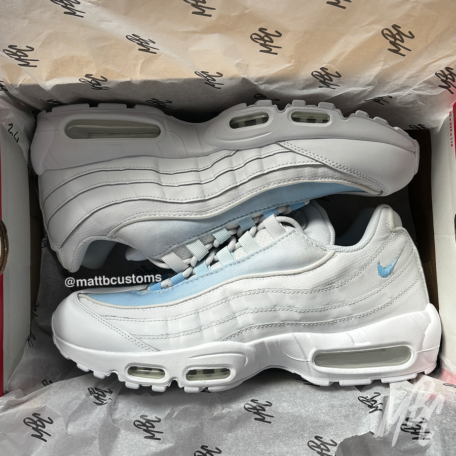 Gradient Nike Air Max 95 Custom Trainers UK – MattB Customs