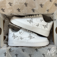 Nike Custom Reflective Butterflies - Air Force 1