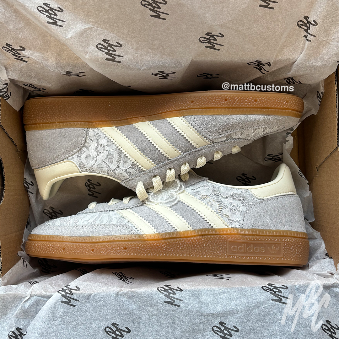 Lacey Flower - Adidas Spezial Custom Sneakers