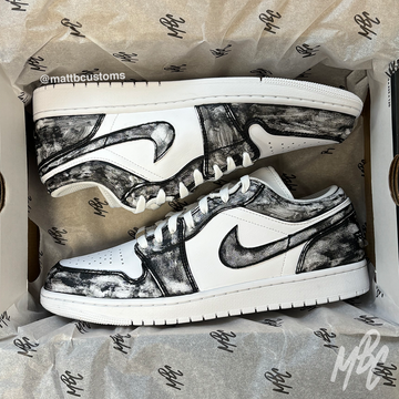 Washed Out Colourway - Jordan 1 Custom Trainers