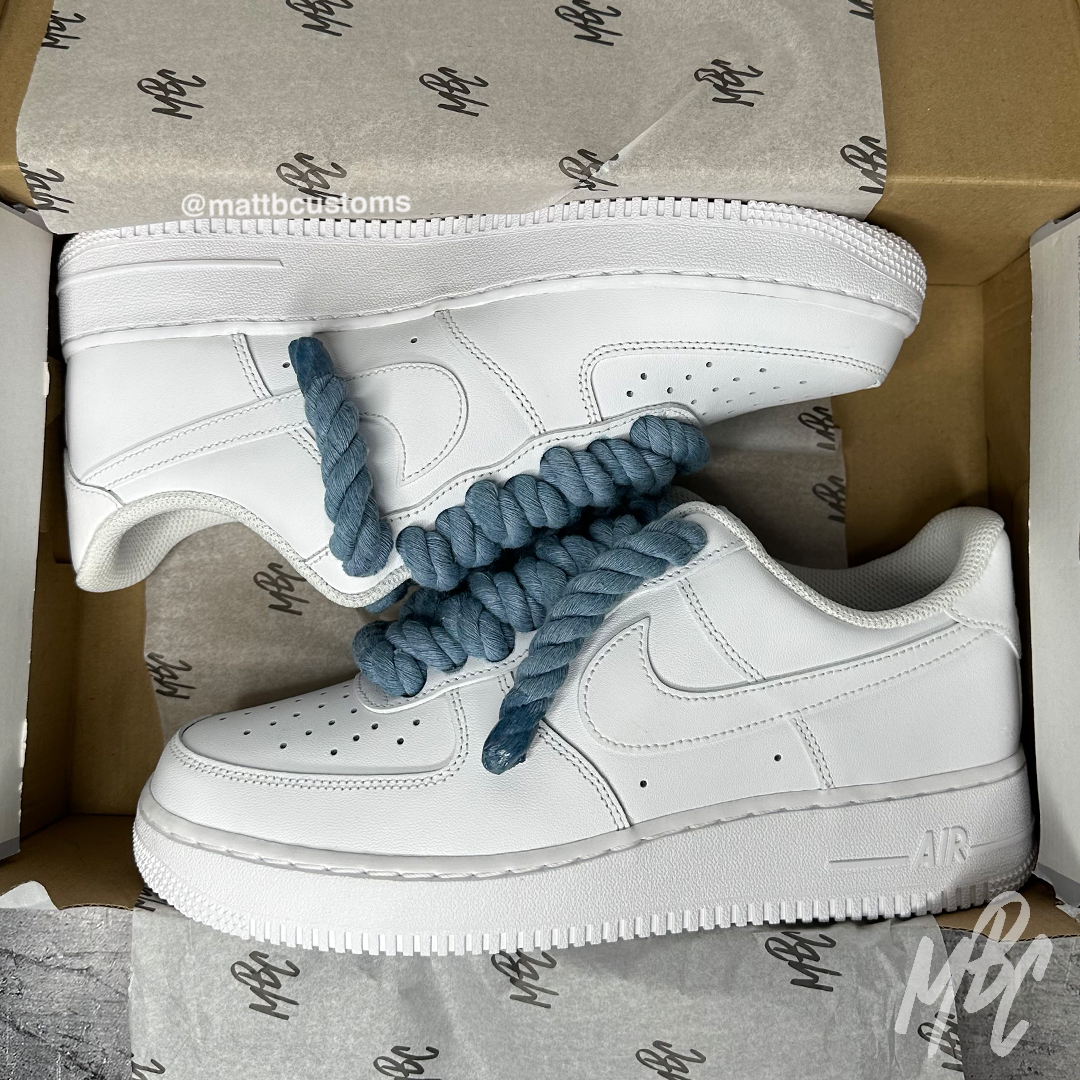 Thicc Laces - Air Force 1 | UK 8 Nike Sneakers