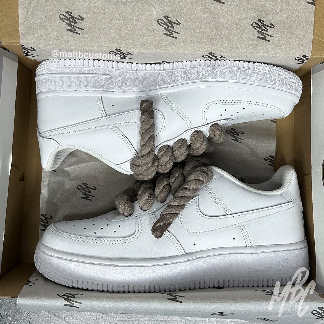 Thicc Laces - Air Force 1 | UK 5 Nike Sneakers