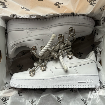 Thicc Lace Diamonte Air Force 1 Custom Nike Trainers