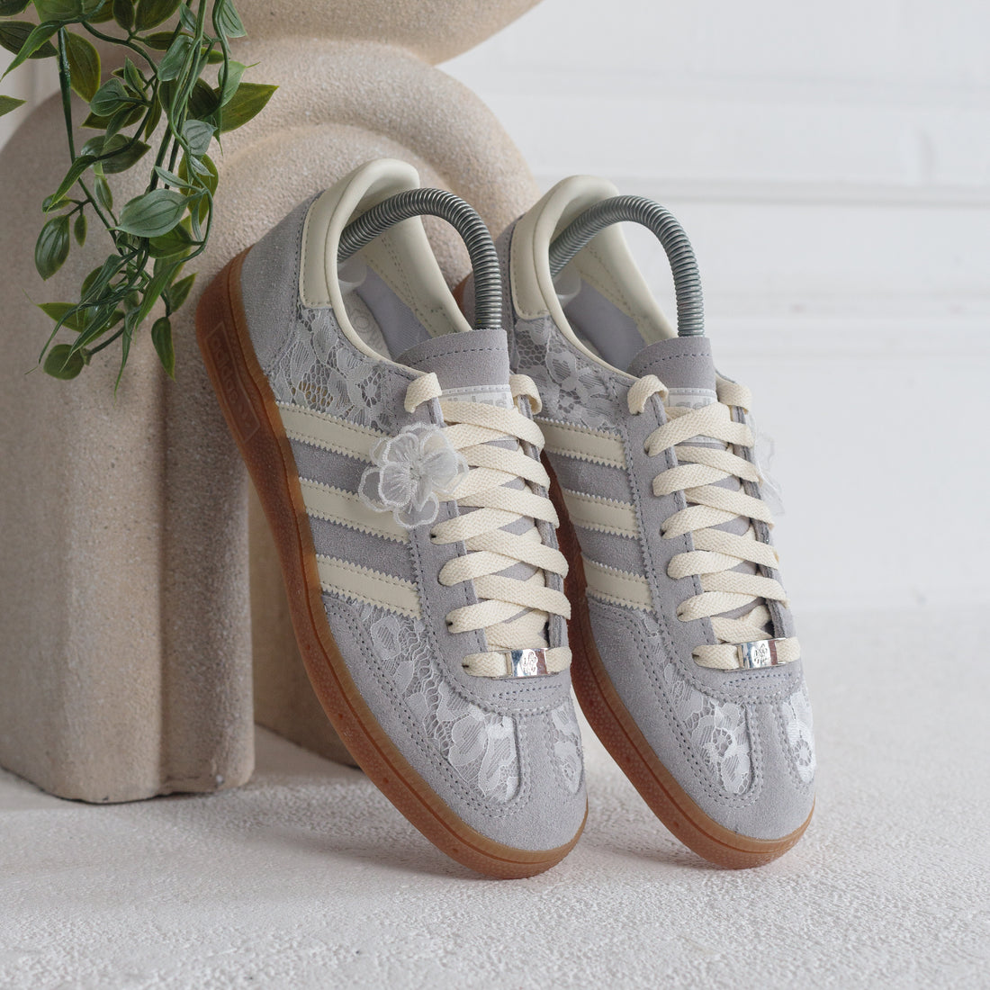 Lacey Flower - Adidas Spezial Custom Sneakers