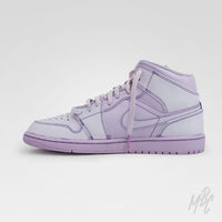 Purple Dip Dye - Jordan 1 Mid Custom Nike Sneakers