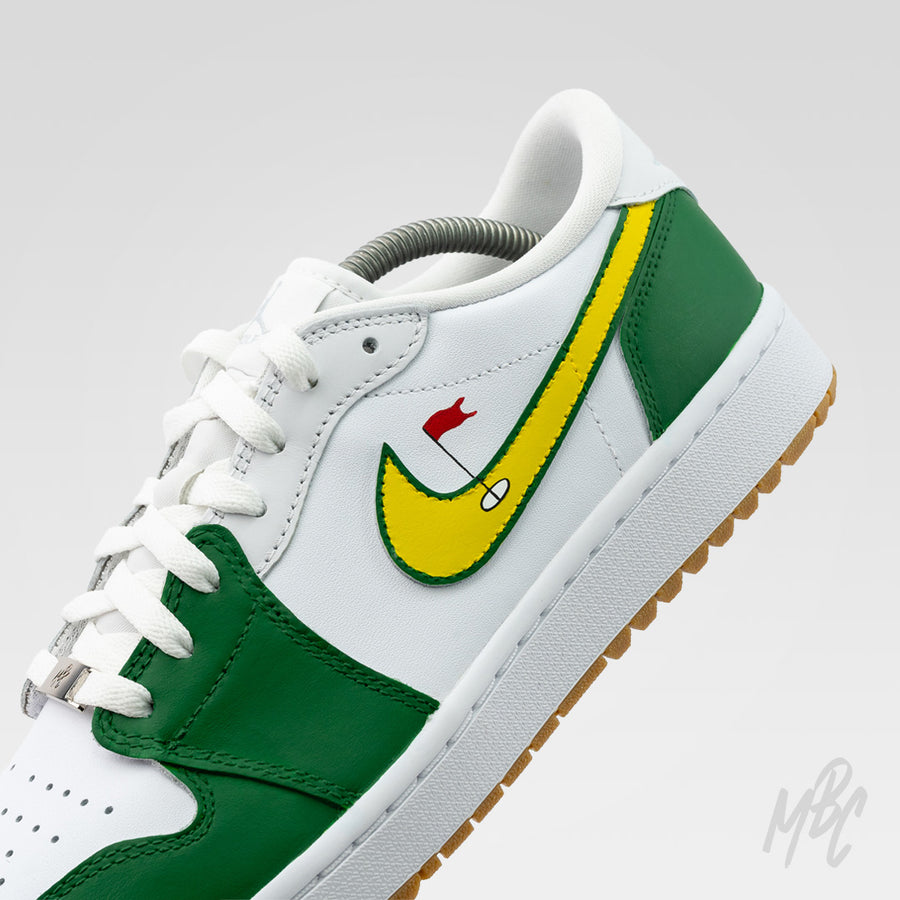 Putting Greens Jordan 1 Low Golf Custom Sneakers