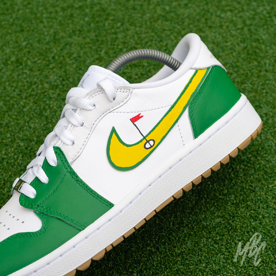 Custom Golf Jordan 1 Low - Putting Greens