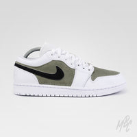 Sage Green Suede - Jordan 1 Low Custom Nike Sneakers