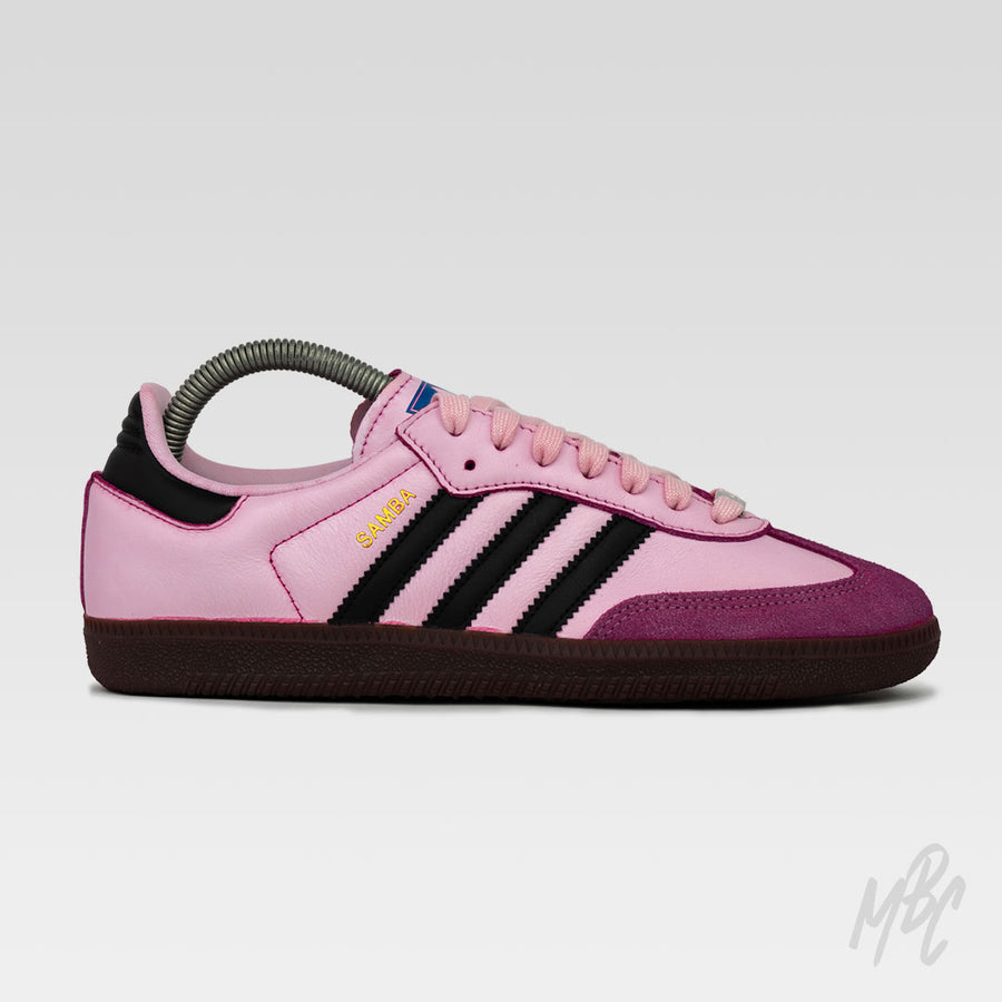 Pink Dip Dye - Adidas Samba Custom