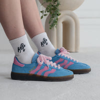 Groovy Cotton Candy - Adidas Spezial Custom Sneakers