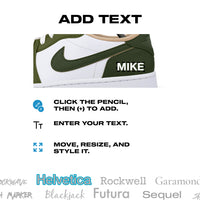 Create Your Own Jordan 1 Low Golf