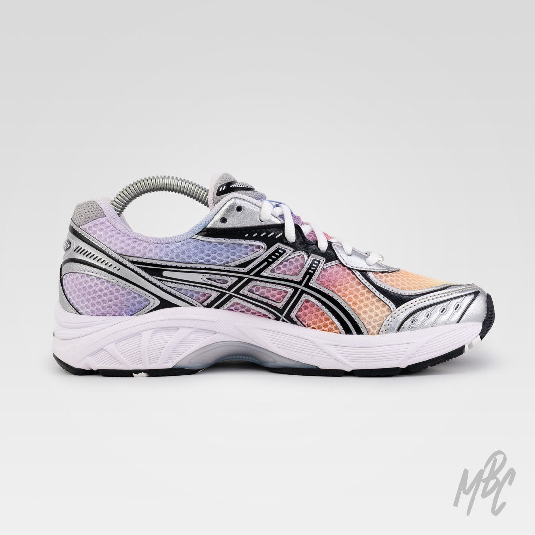 Custom Asics GT-2160 Sunset Dip Dye pastel gradient sneaker side profile view