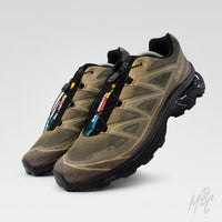 Terrain Roamer Salomon XT-6 custom with earthy landscape inspired design and natural tones