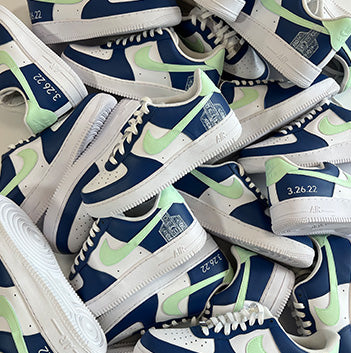 Wedding Custom Nike Sneakers