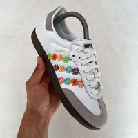 Flower Power - Adidas Samba Custom