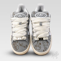 Pyro Patchwork - Adidas Campus Custom