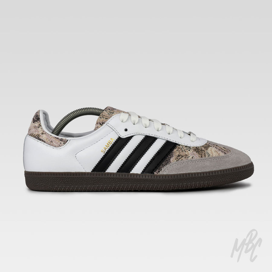 Vintage Carpet Adidas Samba custom trainers