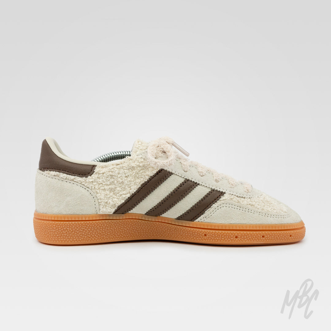 Coffee Cream Boucle Adidas Spezial Custom Sneakers