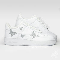 Nike Custom Reflective Butterflies - Air Force 1