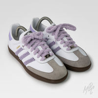 Purple Twine - Adidas Samba Custom Sneakers