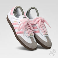 Pink Twine - Adidas Samba Custom Sneakers