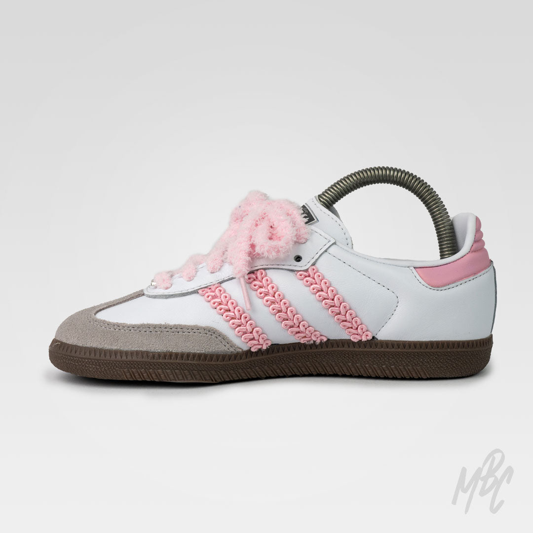 Pink Twine - Adidas Samba Custom Sneakers