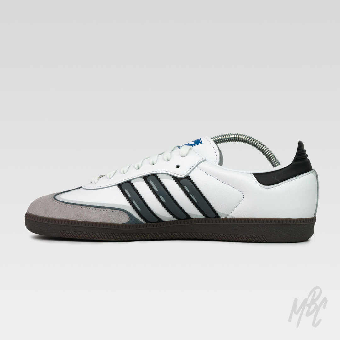 2D Illustration - Adidas Samba Custom Sneakers