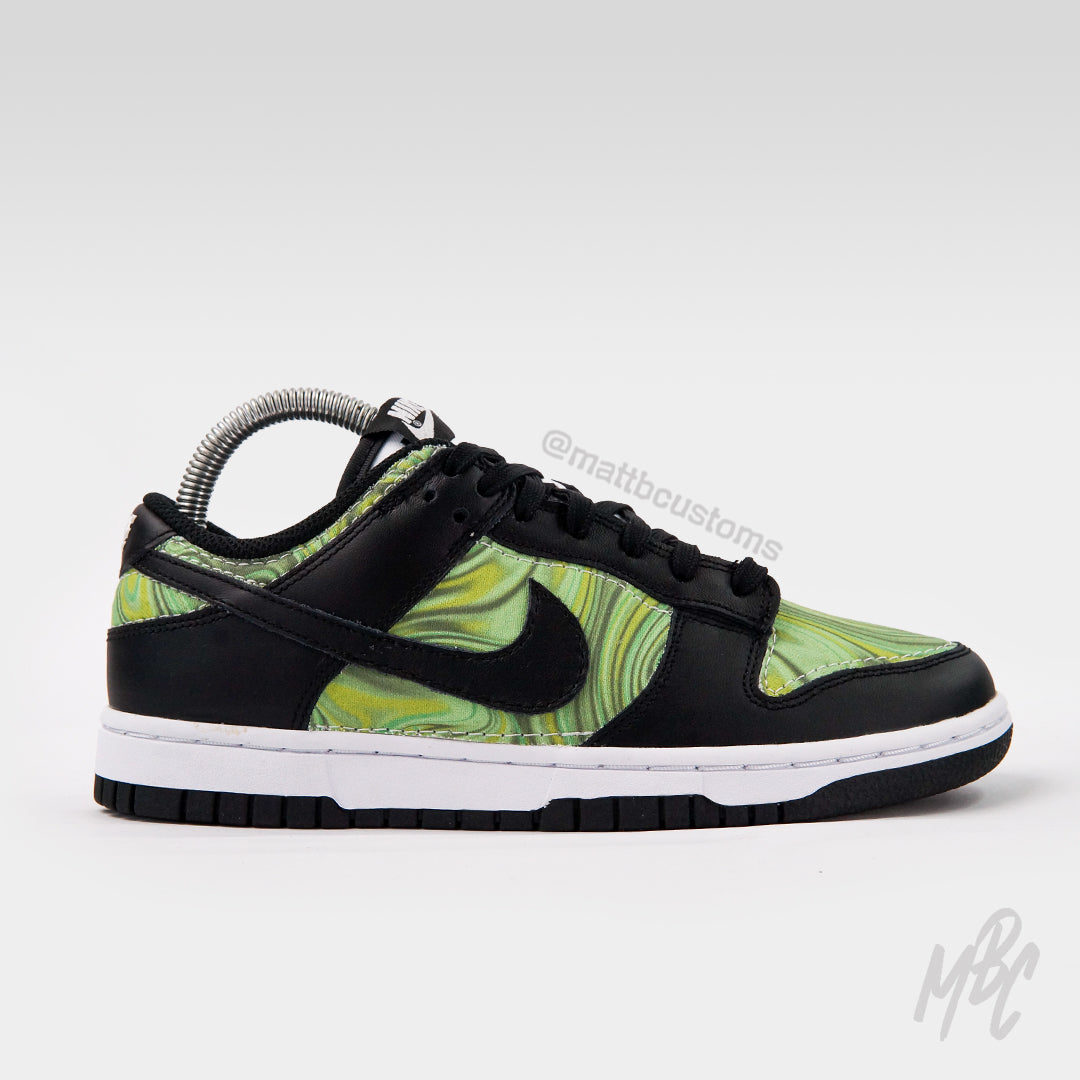 Lime Liquid Marble - Dunk Low | UK 4.5