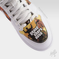 San Andreas Livin' - Jordan 1 Mid | UK 8.5 Nike Sneakers