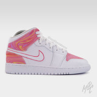 Tutti Frutti Liquid Marble - Jordan 1 Mid | UK 3.5