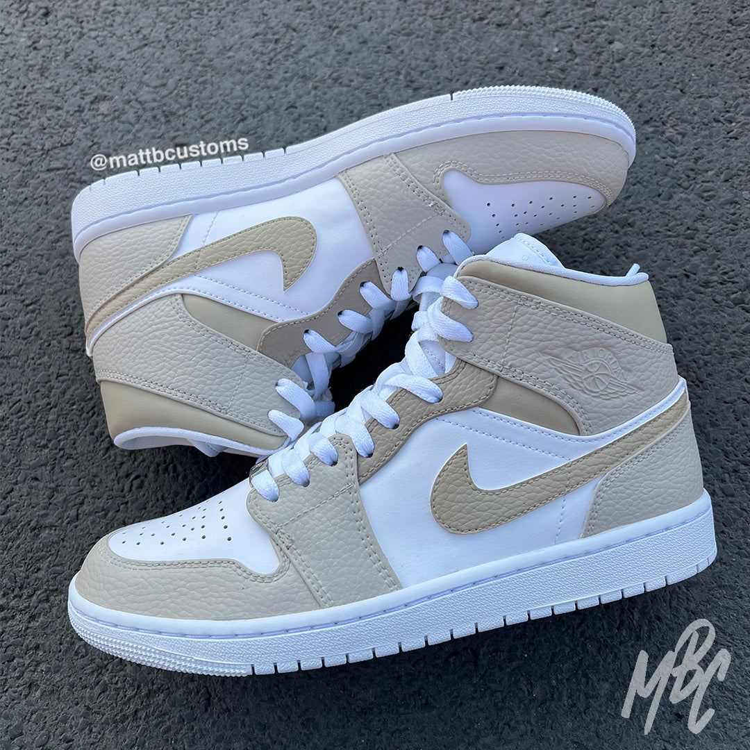 OG Colourway (Create Your Own) - Custom Nike Jordan 1 Mid Trainers â MattB Customs
