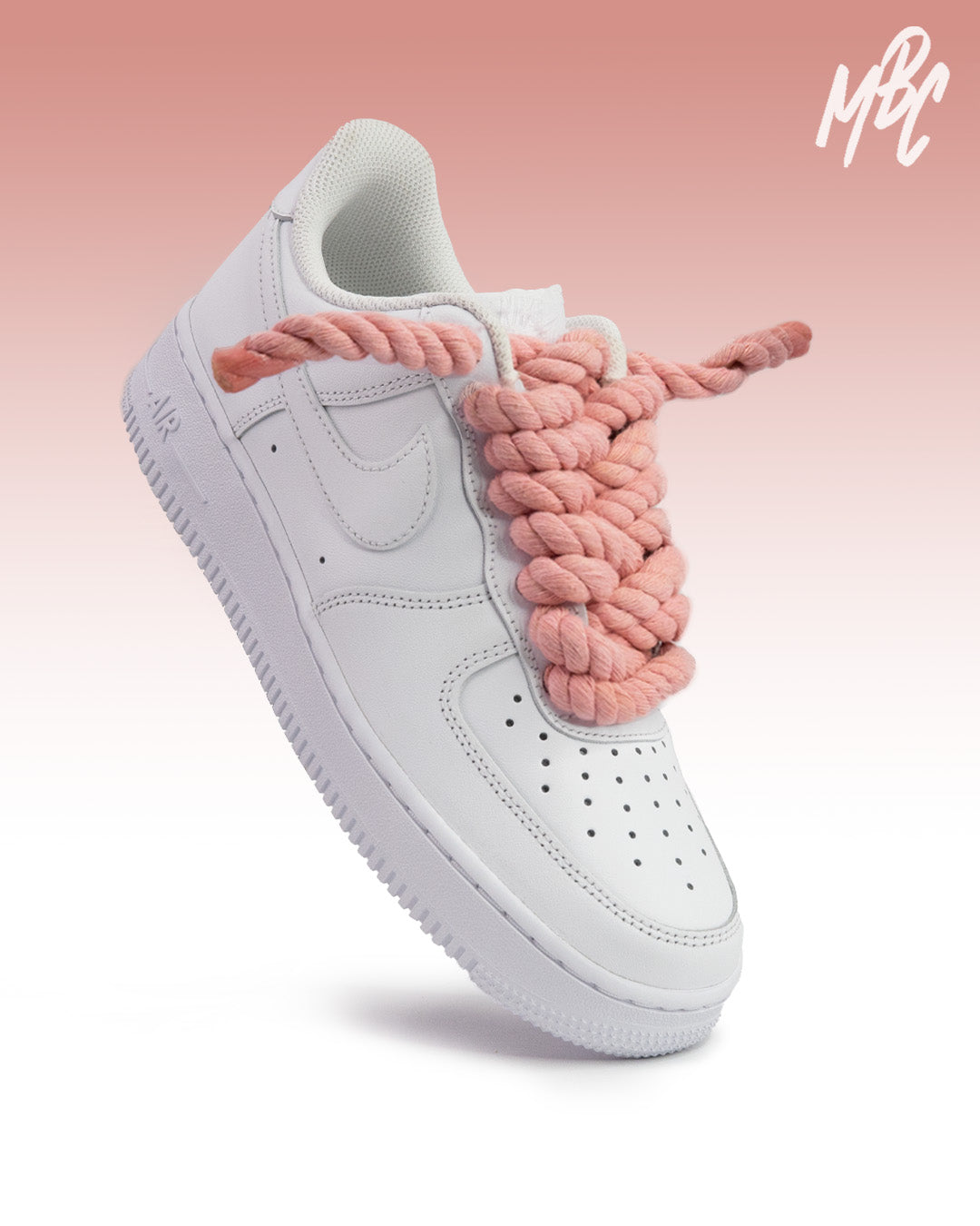 Nike Air Force 1 With Custom Rope Laces