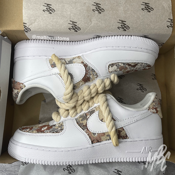 Vintage Carpet Thicc Laces - Air Force 1 | UK 6.5
